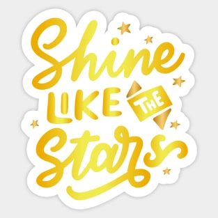 Shine Like A Star Sticker